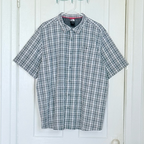 The North Face Other - The North Face Mens Gray Plaid Casual Shirt XXL